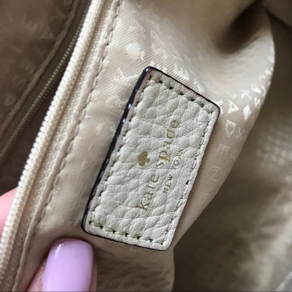 Kate Spade Suede Crossbody Satchel - Picture 6 of 8